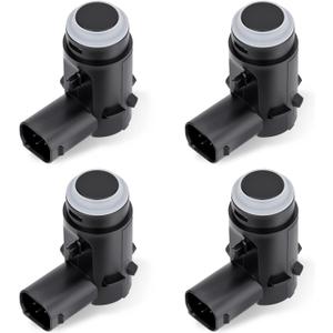 4PCS Parking Assist Sensor Compatible with 2009-2014 Ford F-150 & 2010-2014 Lincoln Mark LT, Replaces# 9L3Z-15K859-D, Rear PDC Reverse Backup Parking Aid Assist Sensor