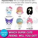 Sonix x Sanrio Hello Kitty & Friends Peekers - Pastel Series Blind Box - Adhesive Decorative Mini Figures - Includes Hello Kitty, My Melody, Kuromi, Little Twin Stars, or Mystery Character