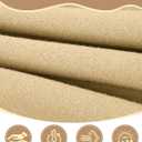 Winter Kids Neck Warmer, Warm Kids Scarf Soft Neck Gaiter, Windproof Face Cover Ski Mask for Boys Girls (Khaki)