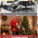 45 Inch Christmas Tree Watering Funnel with Iron Tubes, Adjustable Christmas Tree Watering System Xmas Plant Watering Tool for Real Christmas Trees