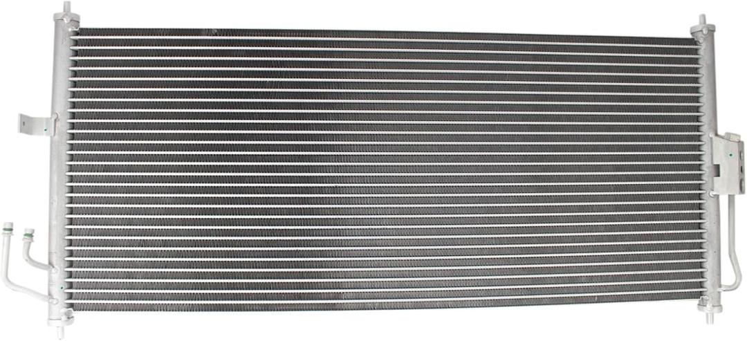 TRQ Air Conditioning A/C Condenser Compatible with 2001-2006 Nissan Sentra