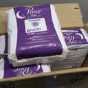 Poise Overnight Incontinence & Postpartum Pads for Bladder Leaks, 8 Drop Extra Coverage, 96 Count (4 Packs of 24, Long)