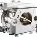 Carburetor for Poulan Pro PP220 PP221LE Chainsaw - Compatible with 545081885, 1950, 2050, 2150, 2350, 2450, 2550, 262, Wild Thing & More Replacement 530069703 530071821 530071618 530071620 545006057