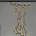 Hion Magnetic Curtain Tiebacks Beige 6 Pack, Curtain Tiebacks Buckles Holdbacks Holders Hooks Clip for Home Bedroom Office Decorative Thick or Thin Curtain