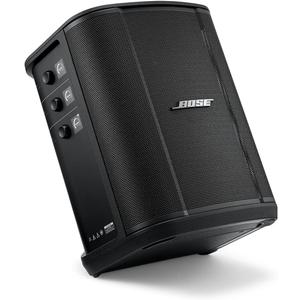 Bose S1 Pro+ All-in-One PA Speaker - Powered, Wireless PA System, Multiple Positioning Options, Ergonomic Carry Handle, Up to 11 Hours of Playtime, Black