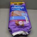 Always Discreet Adult Incontinence Underwear for Women and Postpartum Underwear, Large, Up to 100% Bladder Leak Protection, 28 Count