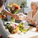 2 x Christmas Ornaments  Ideal for Friends Moving Away, Coworker Leaving, Retirement Gifts for Women & Men, and Goodbye, Going Away, Farewell Gifts for Coworkers, Boss, Work Besties & Best Friends - B