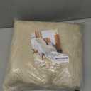 EasyJoy Ultra Soft Fluffy/Fuzzy Shaggy Area Rug Faux Fur Chair Cover Seat Pad for Bedroom Floor Sofa Living Room (2 x 6 ft Sheepskin, Beige)