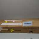 Furmax Electric Standing Desk, 45 x 24 Inches Sit Stand up Desk, Sit Stand Height Adjustable Home Office Desk with 4 Height Position Memory - with Splice Board (Rustic Brown, 45)