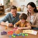 12PCS Mystery Dice Set Bulk, Easter Egg Fillers, Basket Stuffers for Kids Easter Egg Stuffers, Classroom Prizes, for Easter Egg Hunts, Party Favors, Kids, School