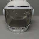 Spooktacular Creations Astronaut Helmet for Kids with Movable Visor Pretend Role Play Accessory Toy Set Halloween Costumes (White)