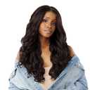 Sensationnel Curls Kinksandco Kinkyedges Wig - Kinky Loose Spiral 24 Inch Y Part Lace Natural Kinkytexture Edged Hairline for Natural 3C to 4C Hair Textures (1 JETBLACK)