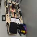 Pilates Board Reformer for Home Workout, 5-in-1 Pilates Equipment with Dual & Split Foot Pads, Smooth Sliding Rail System, Adjustable Headrest for 110190cm, Core & Full-Body Training