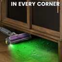 Green Vacuum Light Show All Dust Compatible with Dyson Shark Bissell, Vacuum Cleaner Light Attachment Display All Dust & Detect Cat Dog Hair, Upgrade Universal Accessories (USB-C Rechargeable)