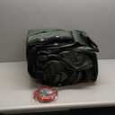 RAINDEWAY Tarps 8x10 Feet,Tarp Waterproof,9Mil Thick,Finished Size,Multipurpose Poly Tarp Cover with Metal Grommets and Reinforced Edges,Green/Black Tarpaulin