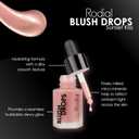 Rodial Blush Drops Sunset Kiss/Frosted Pink, 0.5 fl oz, Moisturising Make Up Blush Drops with Vitamin E, Liquid Blush with Naturally Radiant Finish, Long Lasting Finish