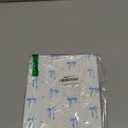 Feams Slim Case for iPad (A16) 11th Generation 11 Inch 2025, iPad 10th Generation 10.9 Inch 2022, Tri-Fold Stand Clear Back Cover with Pencil Holder & Auto Sleep, Blue Bow