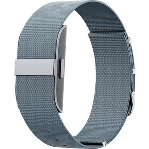 2 x Nylon Replacement Strap Compatible with Hume Band - Breathable & Sweatproof Sport Loop for Hume Health Band - Metal Buckle & Loop Closure for Secure - Adjustable Wristband Strap for Fitness Tracker