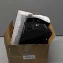 Kingrol Lockable Donation Box with Sign Holder and 100 Free Cards, Black Acrylic Suggestion Box for Fundraising, Voting, Office, Schools and Businesses