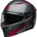 Bell Helmets Lithium (Large, Gray/Candy Red Jetstream)