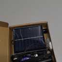 Maxmartt Solar Battery Box for LED String Lights, Outdoor String Lights Control Panel with DC Charging 8 Remote Control Modes Pack Powered Lithium Panel Light/Remote Control (24V)