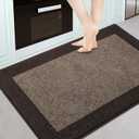DOMUSTEX Machine Washable Kitchen Rug 32" x 48", Non Slip Indoor Door Rug, Absorbent Entrance Runner Rug for Bedroom, Hallway, Bathroom, Floor