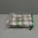 Heavy Duty Vinyl Tablecloth with Flannel Backing Waterproof Oil-Proof Plastic Table Cloth Stain-Resistant Wipeable Rectangle or Square Table Cover for Indoor and Outdoor (Khaki Checkered, 54x54 Inch) (54" x 54" (Square))