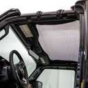 XG Cargo Magne-Lok Magnetic Shade | Roof Cover for Jeep Wrangler | UV & Heat Protection | Black