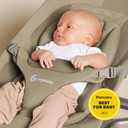 Ergobaby Evolve 3-in-1 Bouncer, Adjustable Multi Position Baby Bouncer Seat, Fits Newborn to Toddler, Soft Olive