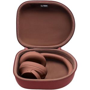 Headphone Headset Case Compatible with JBL, Beats, Sony, Sound core Anker, Raycon, TOZO, SteelSeries, Logitech, Jabra, Bose, Audio-Technica, Sennheiser Headphones, Claret+Brown