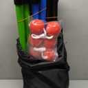 GoSports Ladder Toss Indoor & Outdoor Game Set with 6 Soft Rubber Bolo Balls and Travel Carrying Case - Choose Pro or Classic
