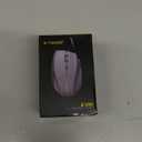 E-YOOSO Wireless Mouse for Laptop, Portable Optical Computer Mouse, 6 Buttons, Cordless 2.4GHz with USB Receiver, 5-Level 4800 DPI, 18 Months Battery Life, for PC, Chromebook, Windows, Mac(Purple)