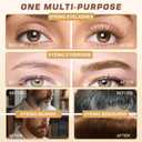 Eyelash & Eyebrow Color Kit, 2 in 1 Professional Lash & Brow Color Kit, Easy to Use with Natural Results, DIY Hair Coloring Eye Lash & Eye Brow Set for Beginner Salon Beauty 7ml (Brown/Light Brown)