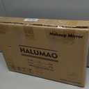 Vanity Mirror with Lights, 14.5" Light Up Makeup Mirror, LED Makeup Mirror with Lights for Bedroom Tabletop, Smart Touch Control 3 Colors Dimmable, 360 Rotation (White)