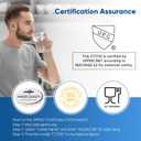 1 Micron 2.5" x 10" Whole House CTO Carbon Water Filter Cartridge Replacement for Under Sink Water Filter System, Dupont WFPFC8002, WFPFC9001, FXWTC, SCWH-5, WHEF-WHWC, WHCF-WHWC, AMZN-SCWH-5, 4Pack