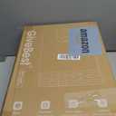 GiveBest Smart Wall Heater, 1500W Fast Heating Electric Space Heater for Indoor Use, 3 Heating Modes, Adjustable Thermostat, 24H Timer, Easy Mounted for Bedroom, Office, Home, White