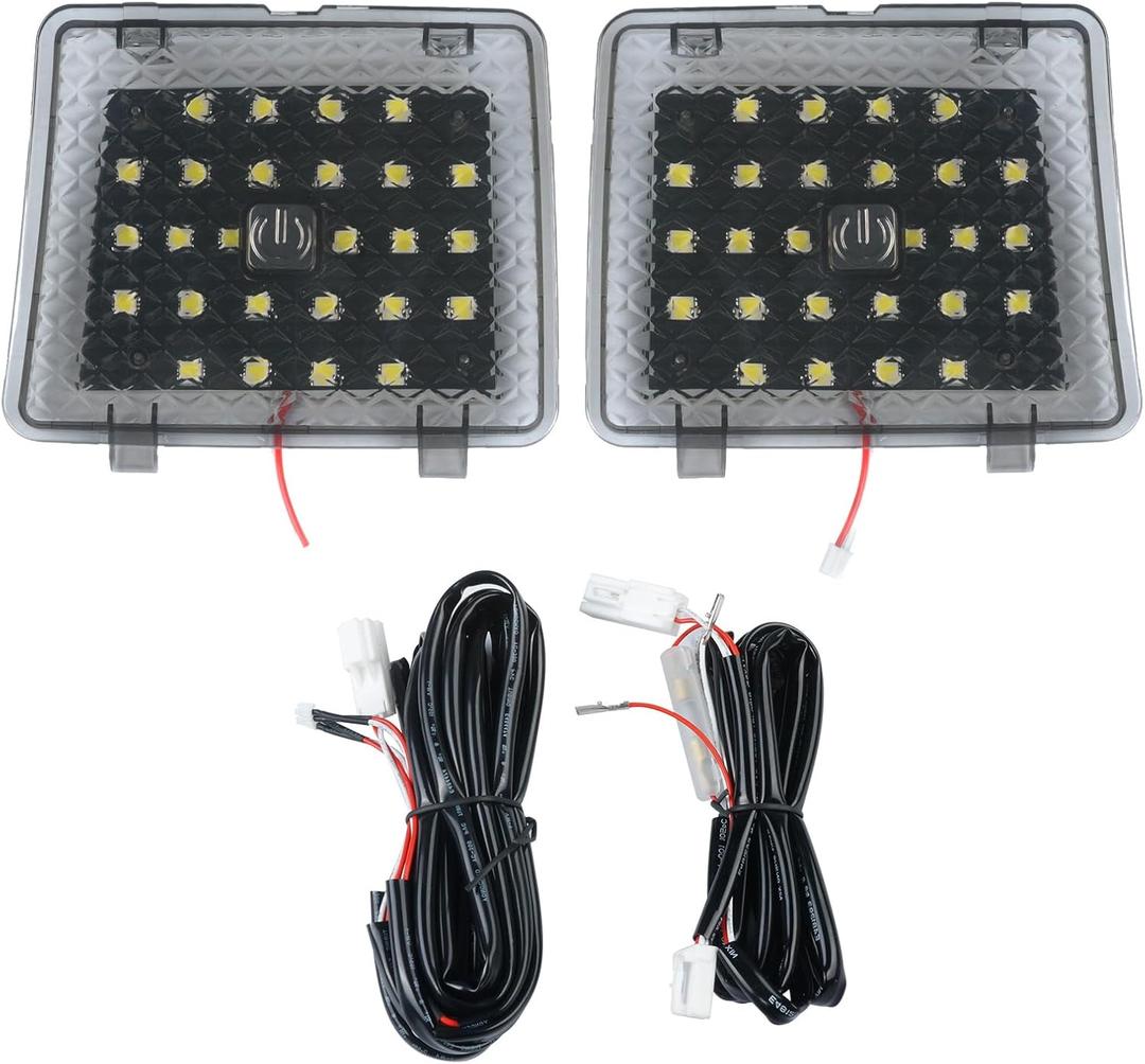 2 PCS Cargo LED lights Fit for RAV4 2019 2020 2021 Trunk Ceiling Lights (NOT FIT 22+Rav4) Lamps Kit to Hatch Door Cargo Lamps RVA4 Car Interior Lights Replacement Accessories