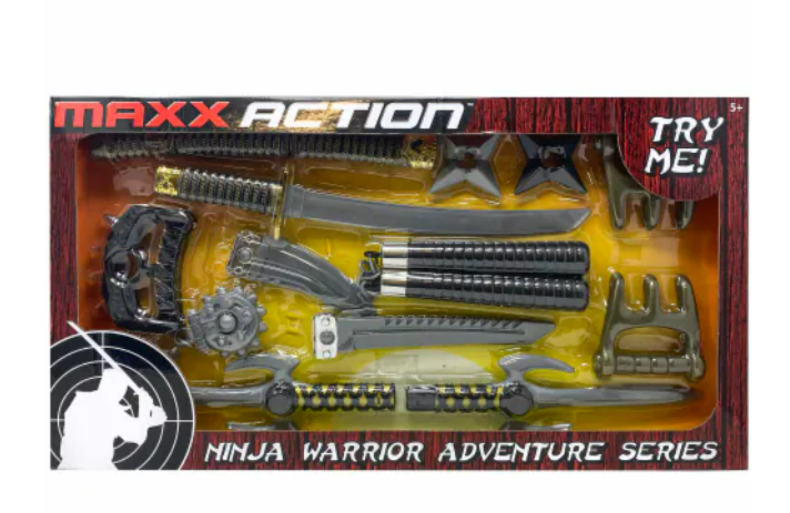 Maxx Action Ninja Warrior Deluxe Playset