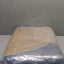 Bavni Geometric Area Rug 8x10, Retro Mid-Century Modern Machine Washable Rug, Funky Colorful or Neutral Style, Non Slip Thin Office Rug, Abstract Non-Shedding Rugs for Living Room, Bedroom, Brown/ Blue