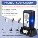 1.2A Fast Charger for Battery of Samsung Jet 70,75,75+,90,90+ Series Cordless Handheld Vacuum Cleaners. Batteries Model: VCA-SBT90, VCA-SBT90EB.Not for Jet85,95,Bespoke Battery