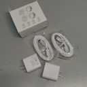 USB C 10FT Long Charger Cable iPhone Fast Charging Cord with USBC Phone Charger Block, 45W Super Fast Type C Charger for iPhone 17/17 Pro/17 Pro Max/17 Air/16 15 Pro/Pro Max/Plus, iPad, Galaxy, White