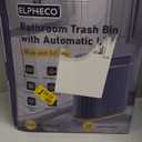 ELPHECO 2 Gallon Sensor Trash Can - 7.5L Waterproof Motion Sensor Trash Can, Automatic Bathroom Trash Bin, Slim Garbage Can, Bathroom, Office, Bedroom, Midnight Blue