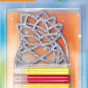 Creativity for Kids Window Art Fun Fruits - Paint and Decorate 2 Suncatchers, Create Your Own Window Art for Kids 2 Pack