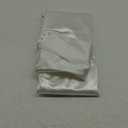 Thickened Satin Pillowcase for Zelimun Cervical Pillow, Smooth & Soft Pillowcase, Contour Pillow Cover with Zipper (White)
