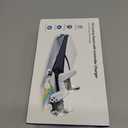 Tokluck PS5 Slim/Pro Horizontal Cooling Stand for Disc & Digital, Dual Controller Charger with 3-Level Cooling Fan, PS5 Stand for Pro & Slim Console (NOT Fit 2020 Regular Version) (White)