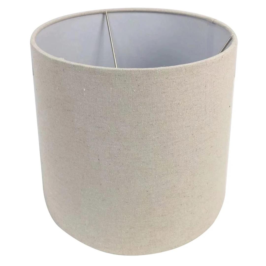 Sc  10x10x8 Tan Round Hardbsck Shade