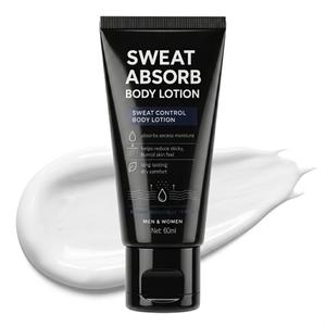 Face Antiperspirant Sweat Block for Forehead, Scalp, Cheeks & Upper Lip, Long-Lasting Face Sweat Blocker with Natural Moisturizers, Suitable for Men & Women, 60ml