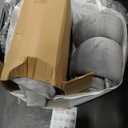 Foam Baby Ball Pit, 35.4"x 11.8" Ball Pits for Toddlers, Soft Round Kiddie Playpen Ball Pool for Kids with Soft Memory Sponge, Ideal Gift for Babies Indoor and Outdoor Game, Grey (Balls not Included)