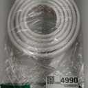 Gaahing Peel and Stick Wall Molding Trim & Chair Rail, Self-Adhesive Panel Moulding, DIY Home Decor on Cabinet Door Mirror Frame, 9.8ft x 1.6in (White)