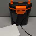 hygger External Hang-On-Back Canister Aquarium Filter,Quiet Fish Tank Filter with 3-Stage Filtration,Anti-Dry Burn Motor,Adjustable Flow,Oil Skimmer,Duckbill Nozzle,Shower Spray Bar (7W,20-40 gal)